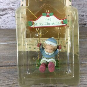 "I'se Swingin" 1989 Memories Of Yesterday Christmas Ornament By Enesco